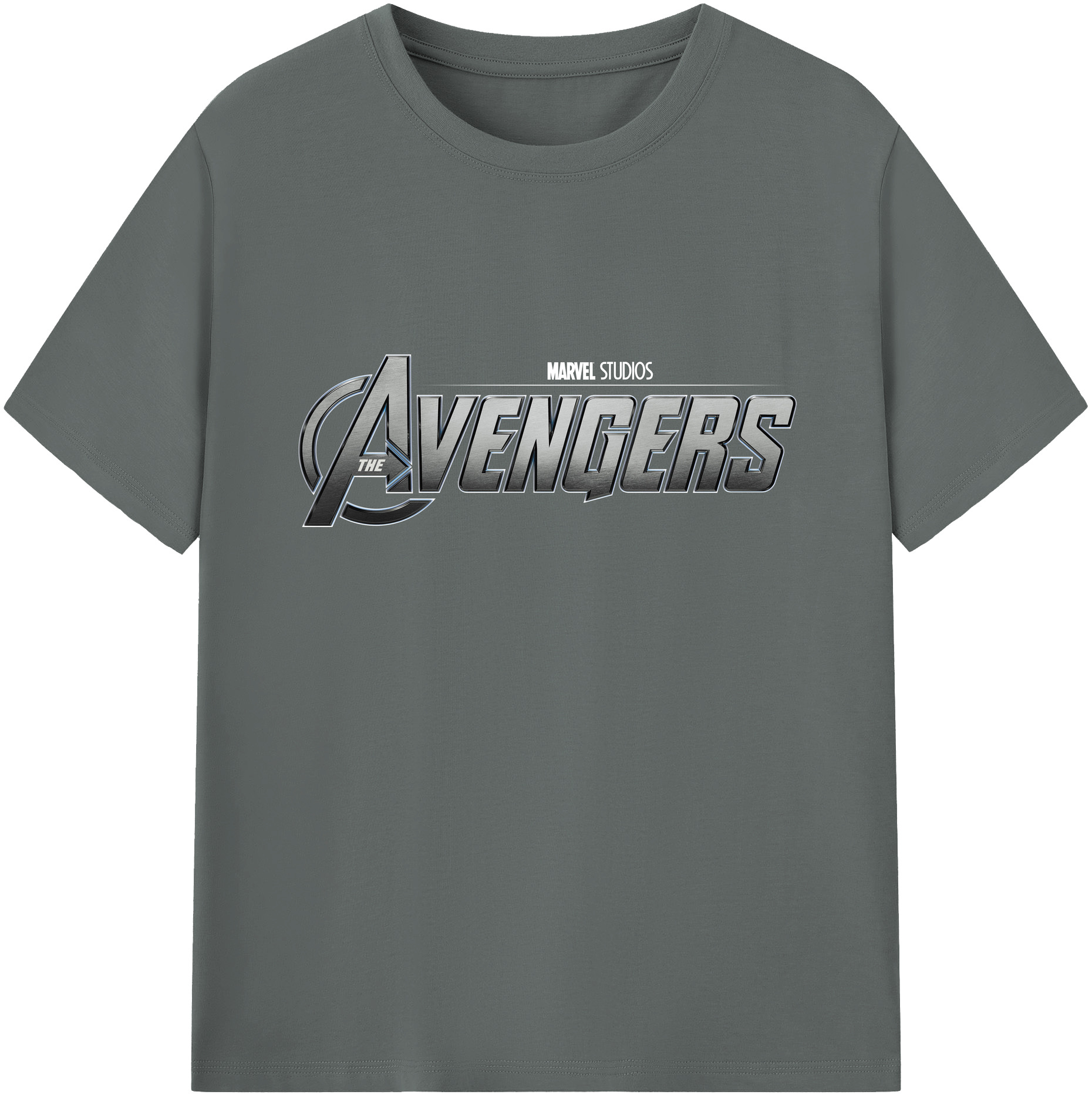（画像用） アベンジャーズ The Avengers 綿100％ メンズ半袖Tシャツ｜肌触りやわらか＆通気性